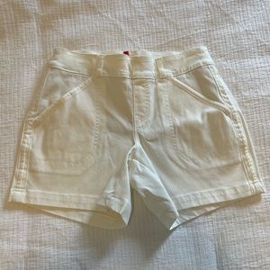 Spanx stretch twill shorts